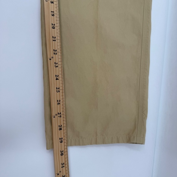 Tommy Bahama Pants Men 34 Beige Silk Blend Relax Resortwear Straight Leg - Picture 14 of 15